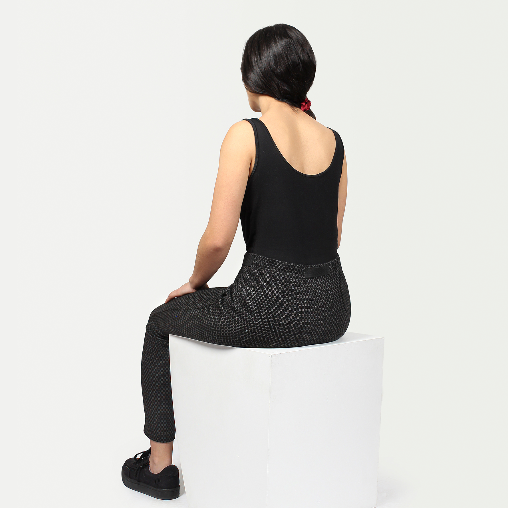 Game Changer Seamless Back Ponte Print Pant Woman