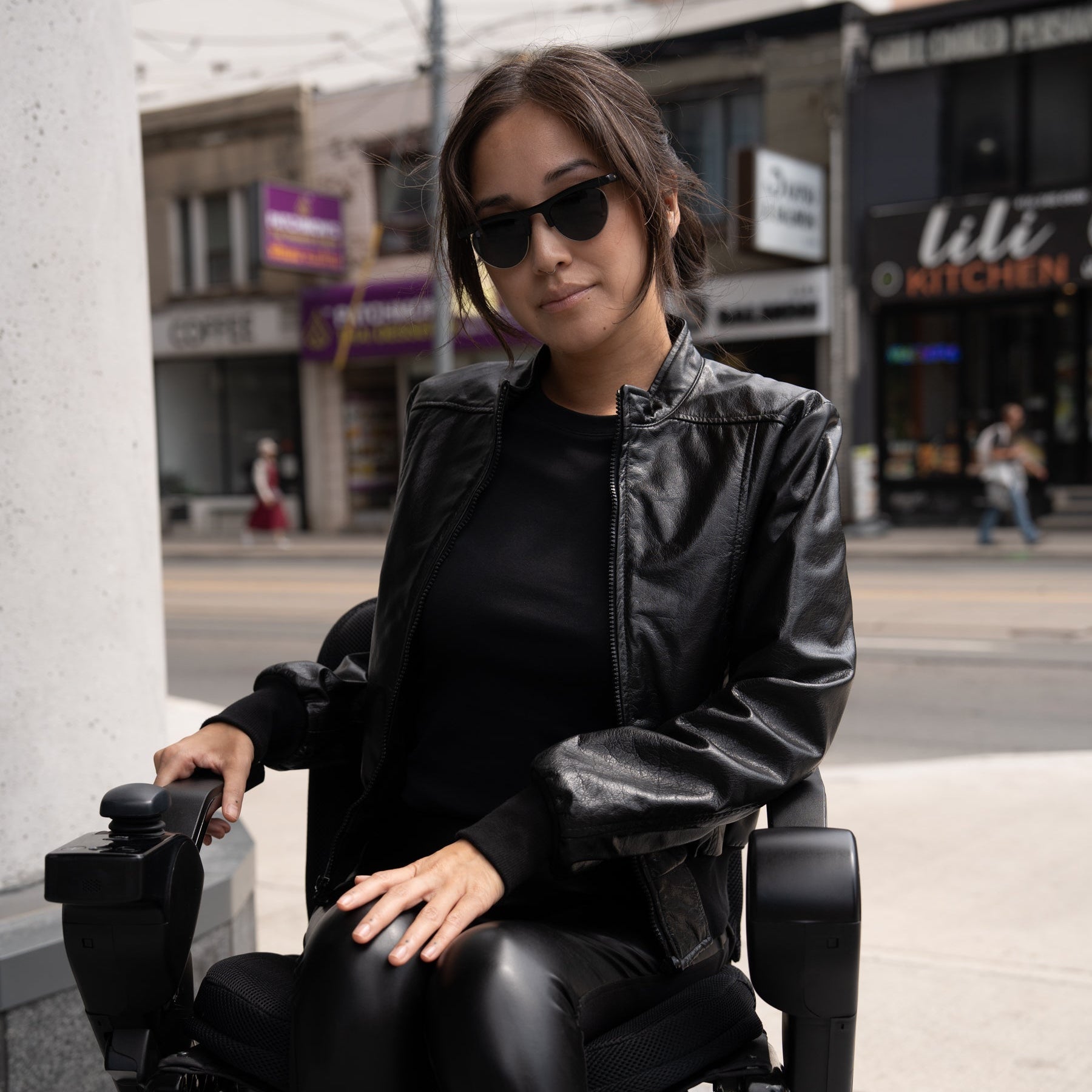 Women's Leather Bomber Jacket | Made to Order