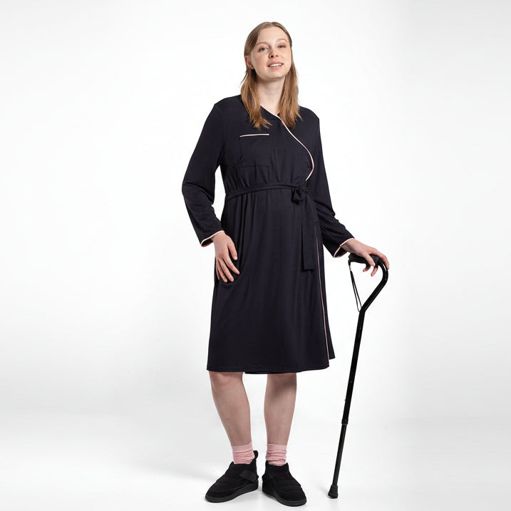 Women's Easy Wrap Nightgown/Robe