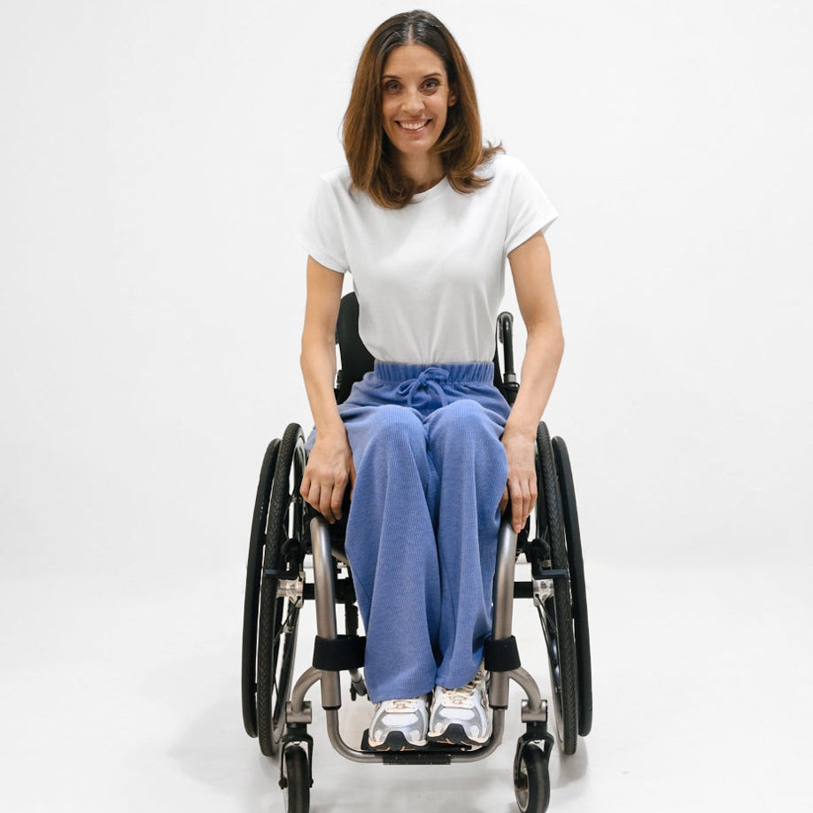 Women's Open Back Cozy Ribbed Pants