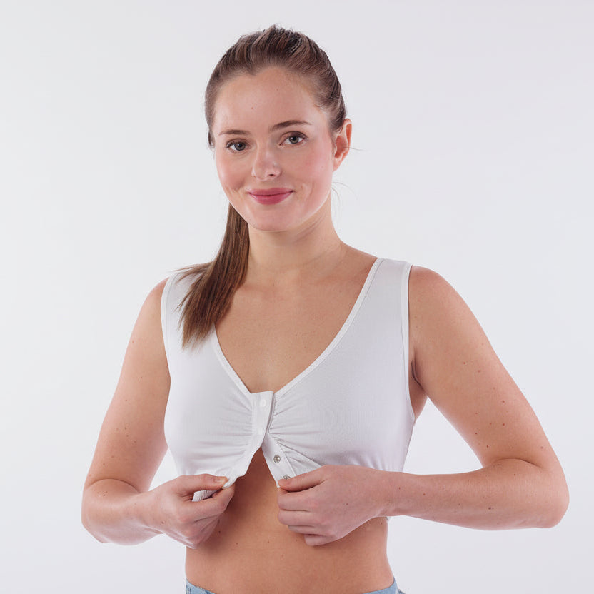 Women's Simple Snap-Front Adaptive Bra