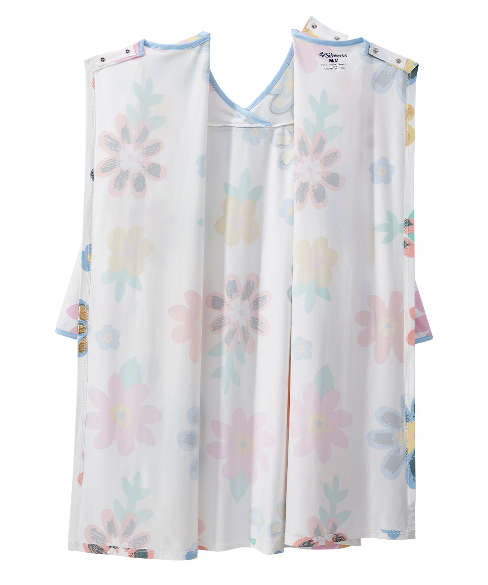 Women’s Open Back Long Sleeve Comfort Gown