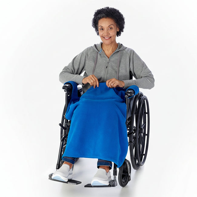 Non Gender Fleece Wheelchair Lap Blanket