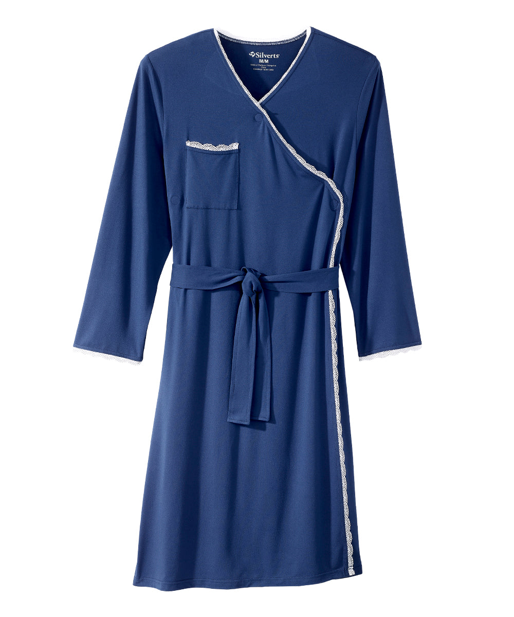 Women's Easy Wrap Nightgown/Robe