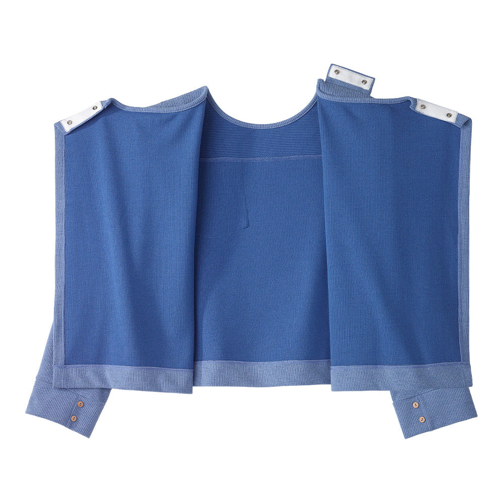 Women's Open Back Cozy Ribbed Top