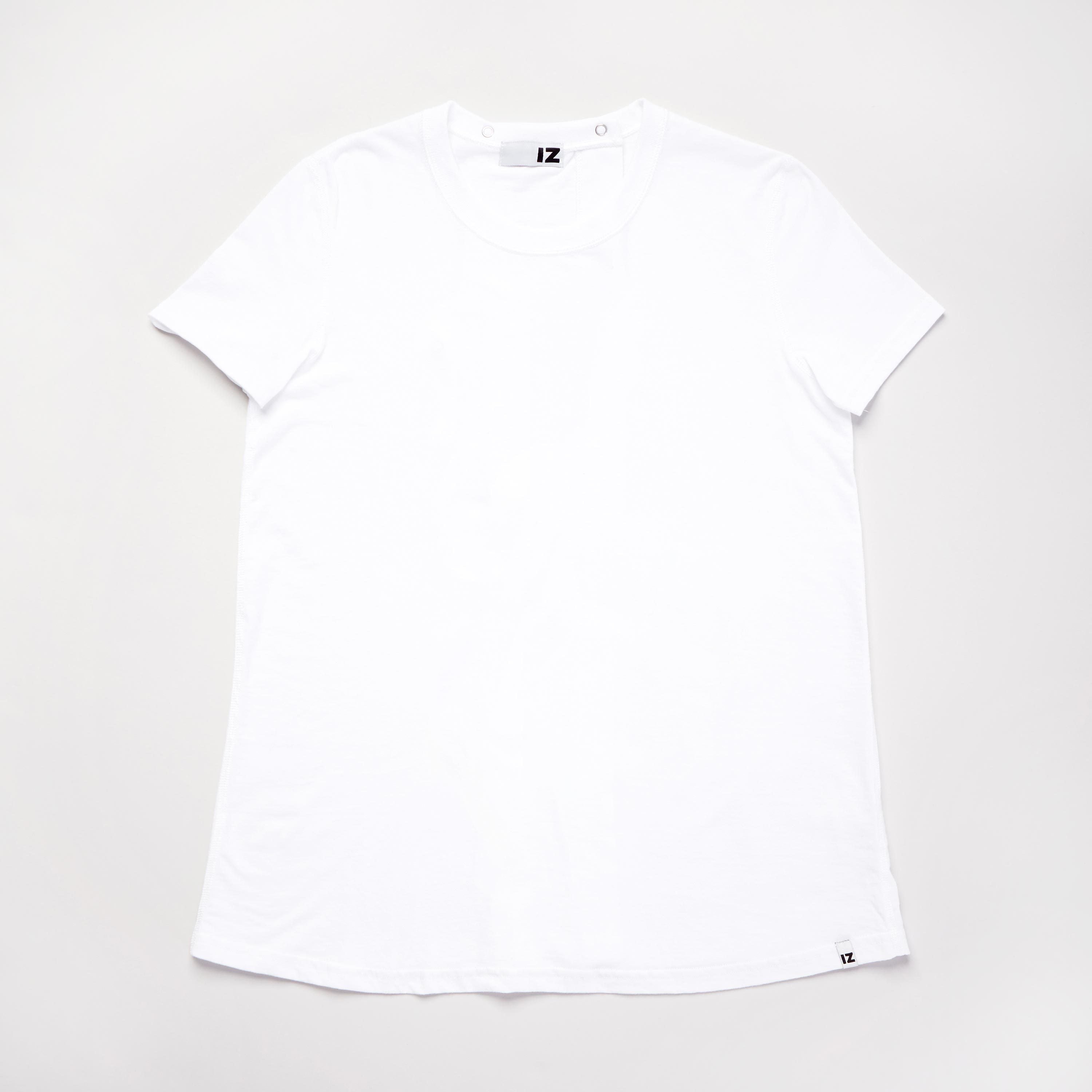 Women's Short Sleeve Open Back Tee