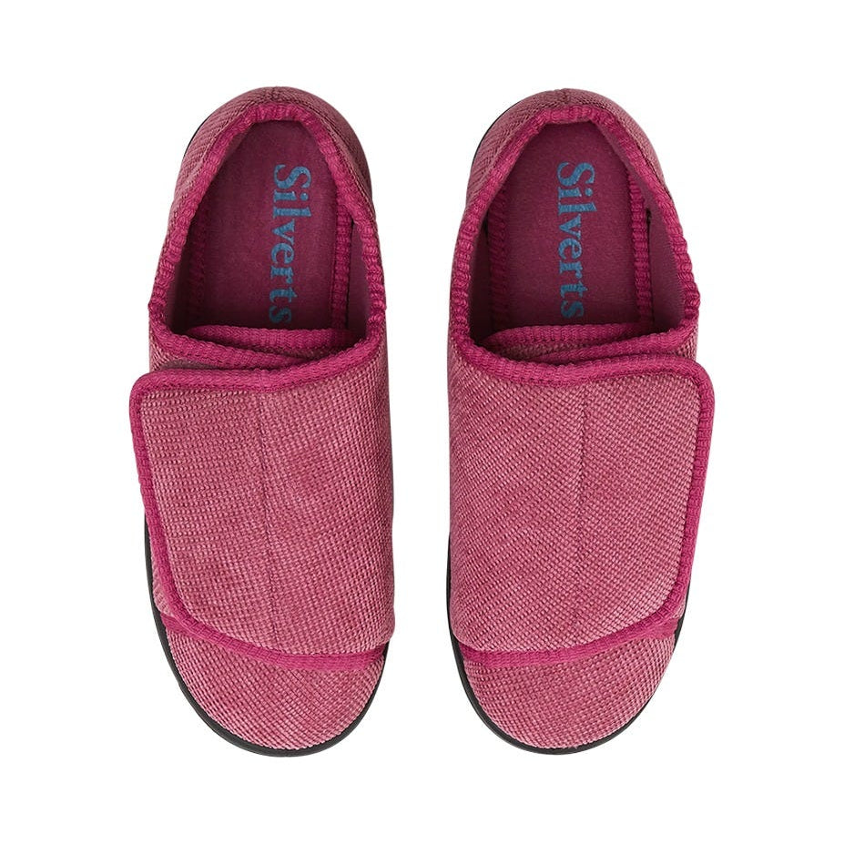 Women’s Adjustable Fit Easy-Closure Slippers