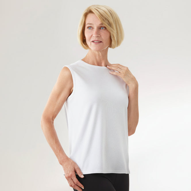 Women's Open Back Undershirts - 3 Pack