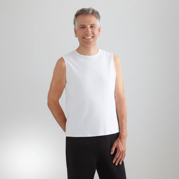 Men's Open Back Undershirts - 3 Pack