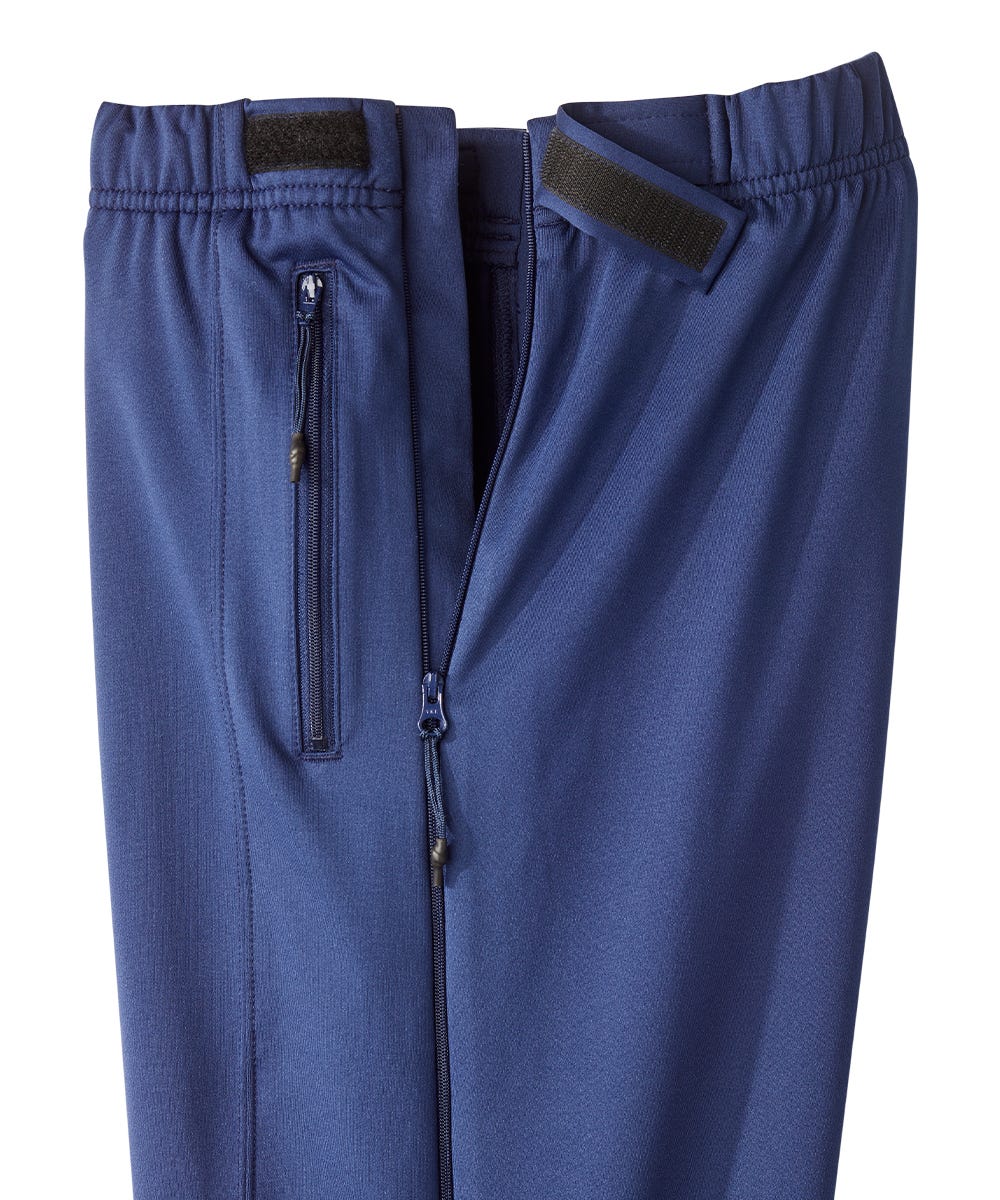 Men's Two-Way Zip Recovery & Catheter Friendly Pant