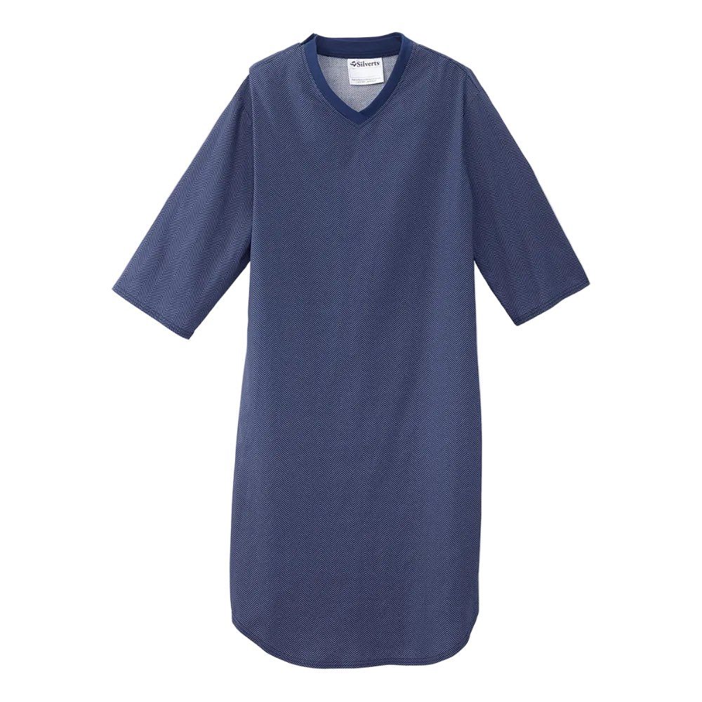 Men's Classic Open Back Nightgown