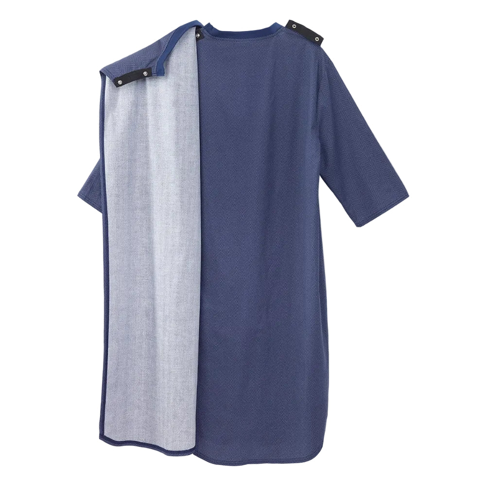 Men's Classic Open Back Nightgown
