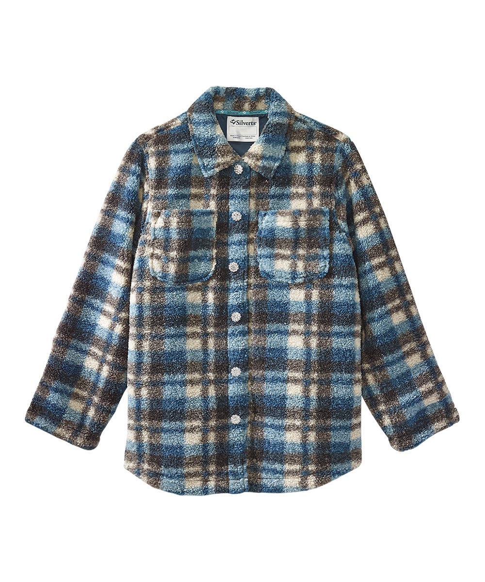 Women's Shacket with Magnetic Buttons