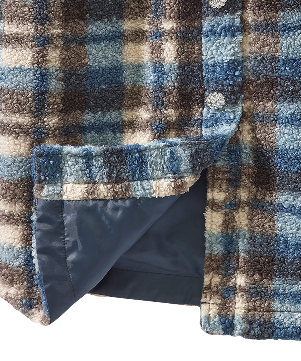 Women's Shacket with Magnetic Buttons