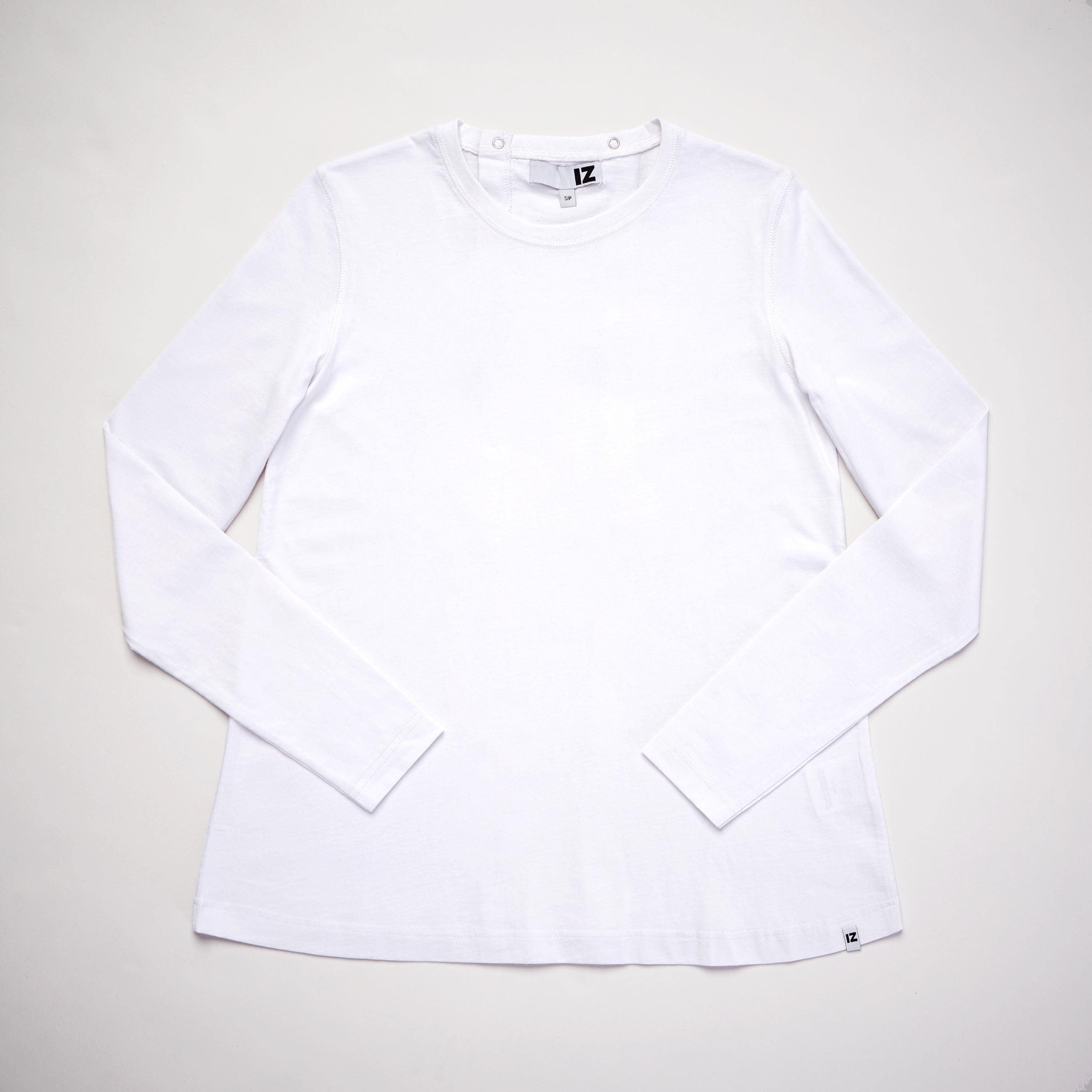 Women's Long Sleeve Open Back T-Shirt