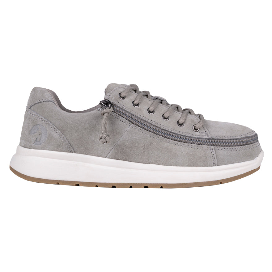 Women's Grey Suede BILLY Comfort Lows