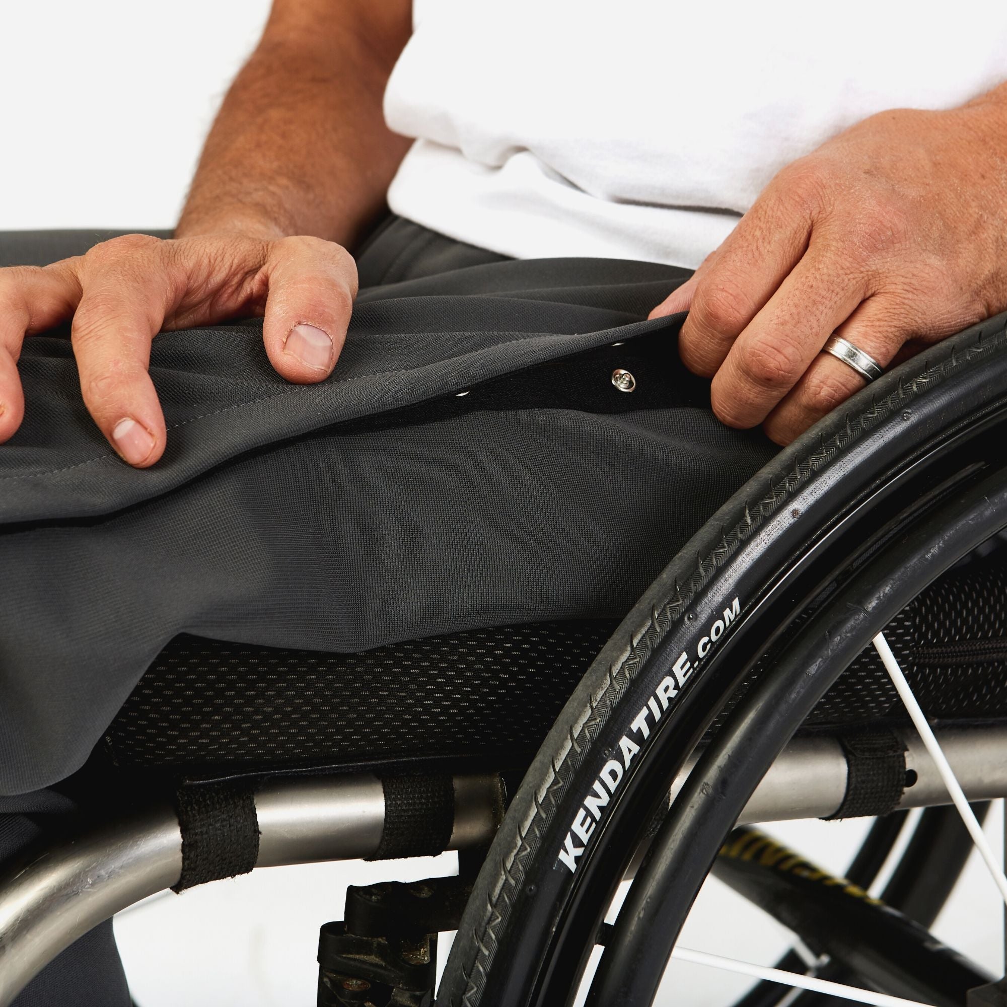Men's Dundas Tear Away Track Pant in a Wheelchair Cut