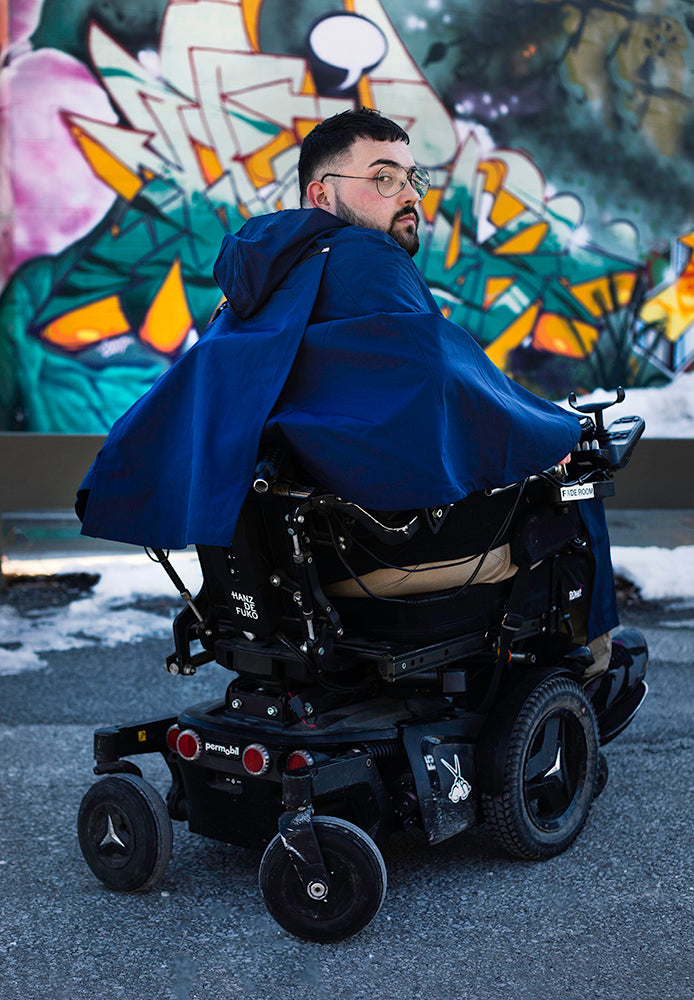 Keep Warm, Keep Dry, Keep Active: Accessible Wheelchair Capes, Ponchos and Rain Gear