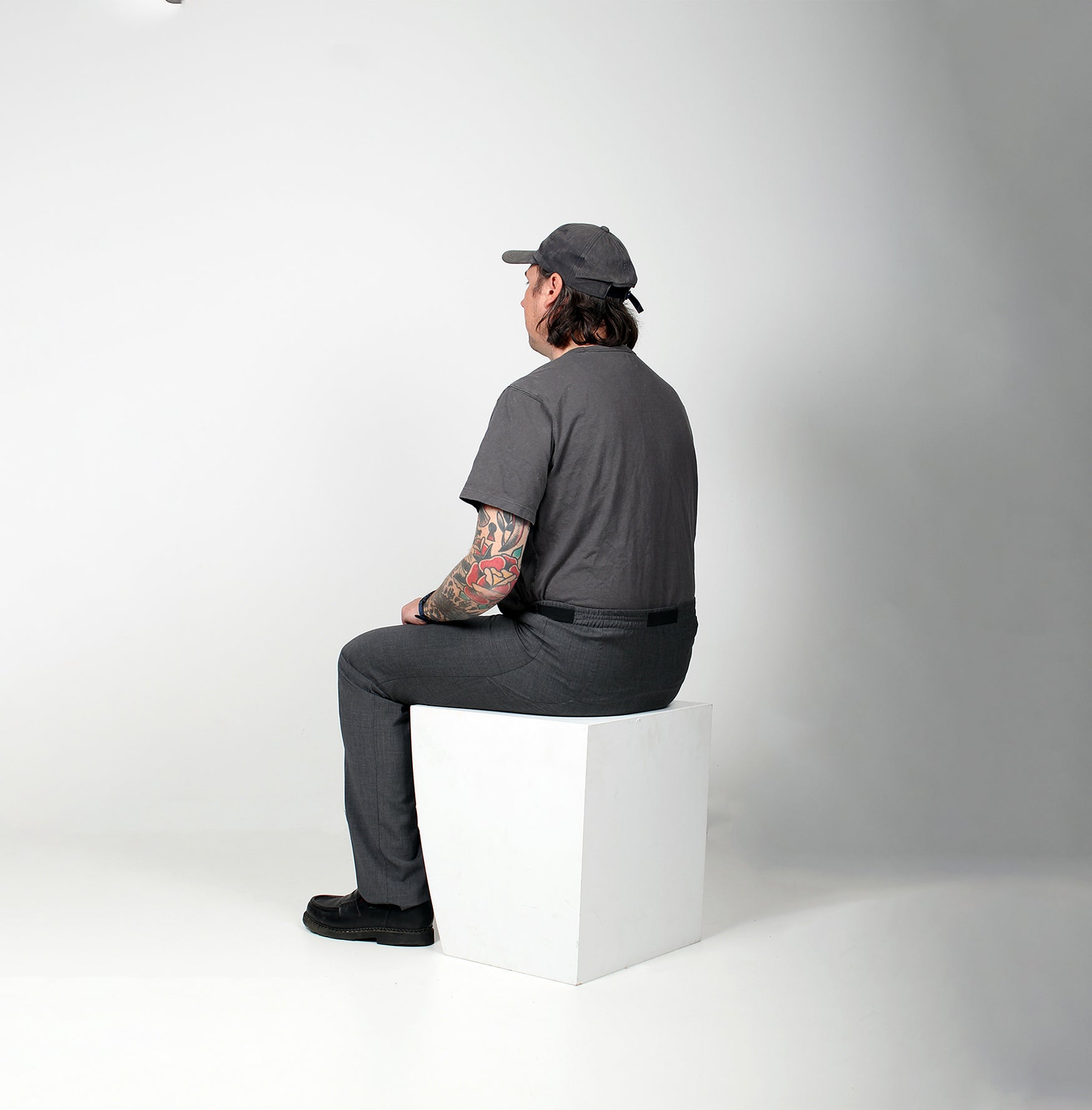 Men's Game Changer Seamless Back Elastic Waist Dress Pant