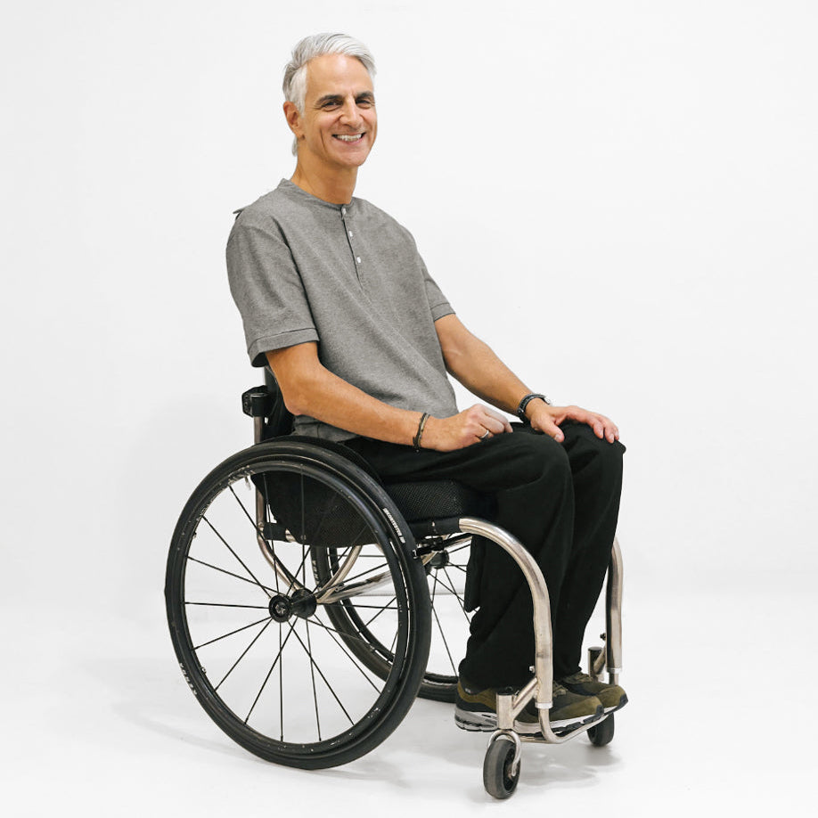 Men's Open Back Pants with Magnetic Fly