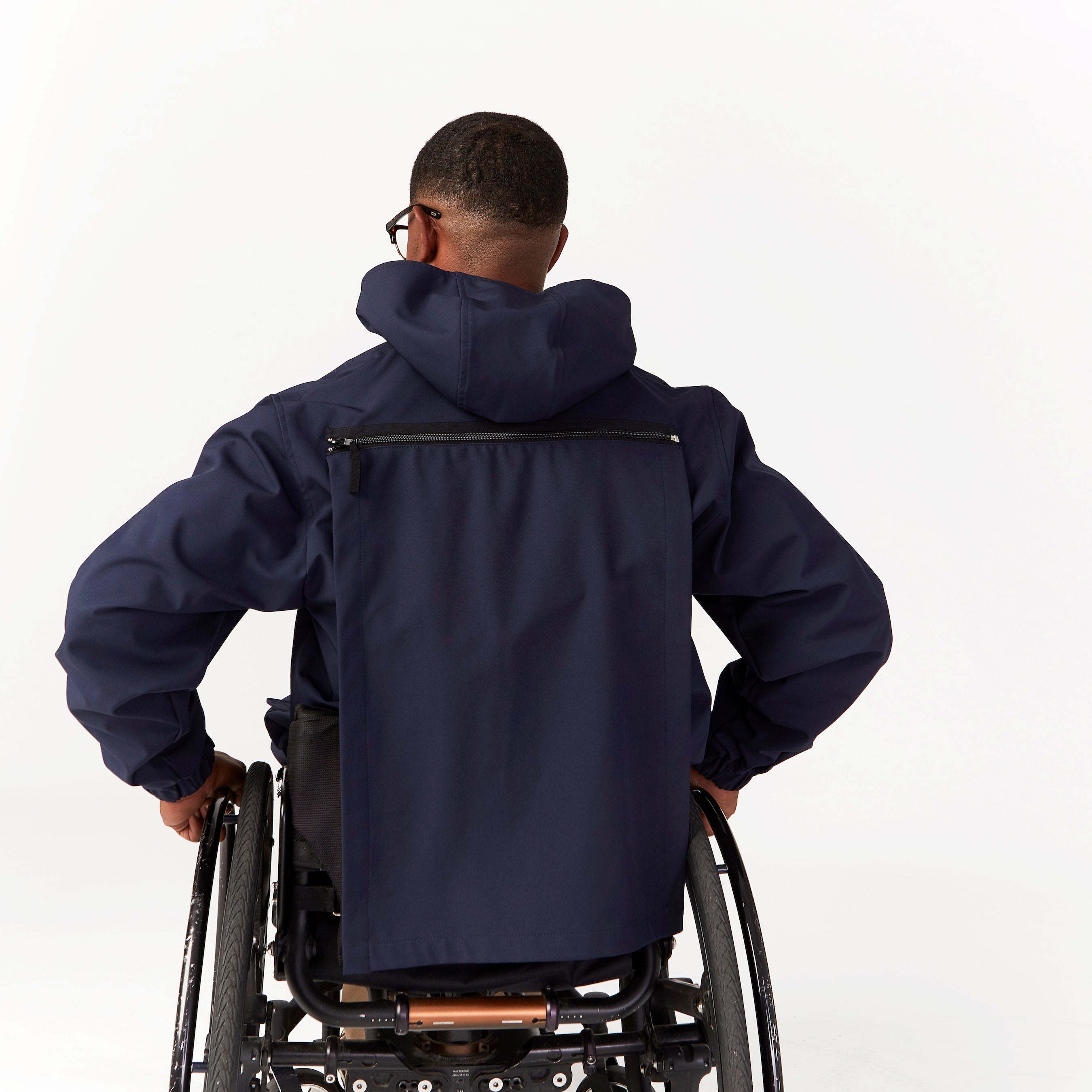 Non Gender Seated Rain Coat | IZ Adaptive