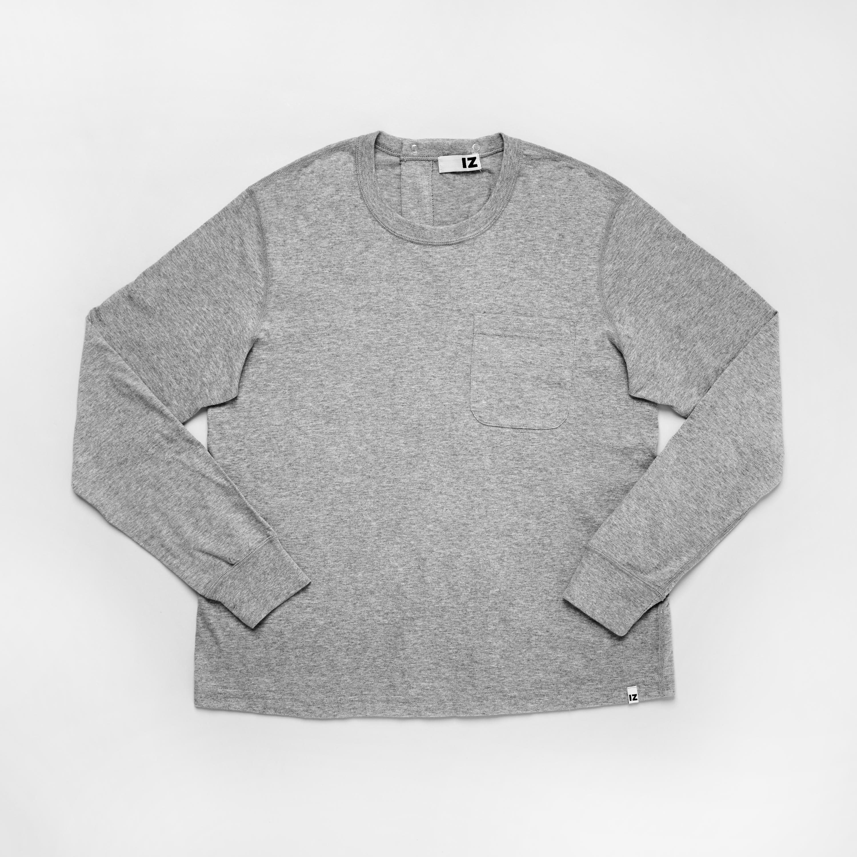 Men's Long Sleeve Adaptive T-Shirt | IZ Adaptive