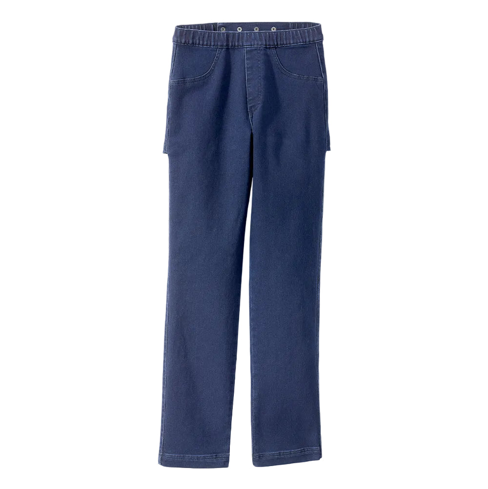 Women's Soft Stretch Open Back Jeans