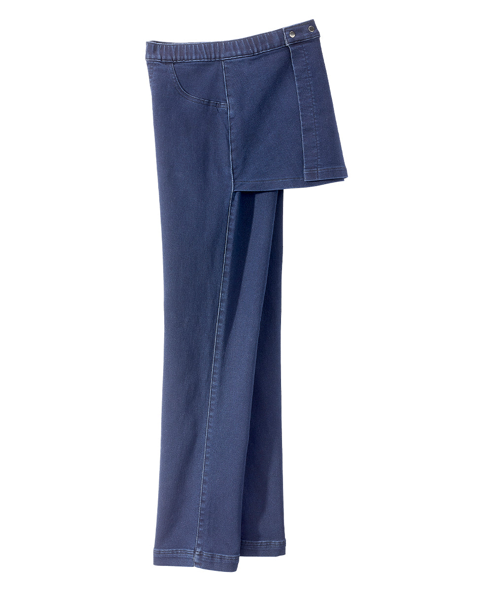 Women's Soft Stretch Open Back Jeans