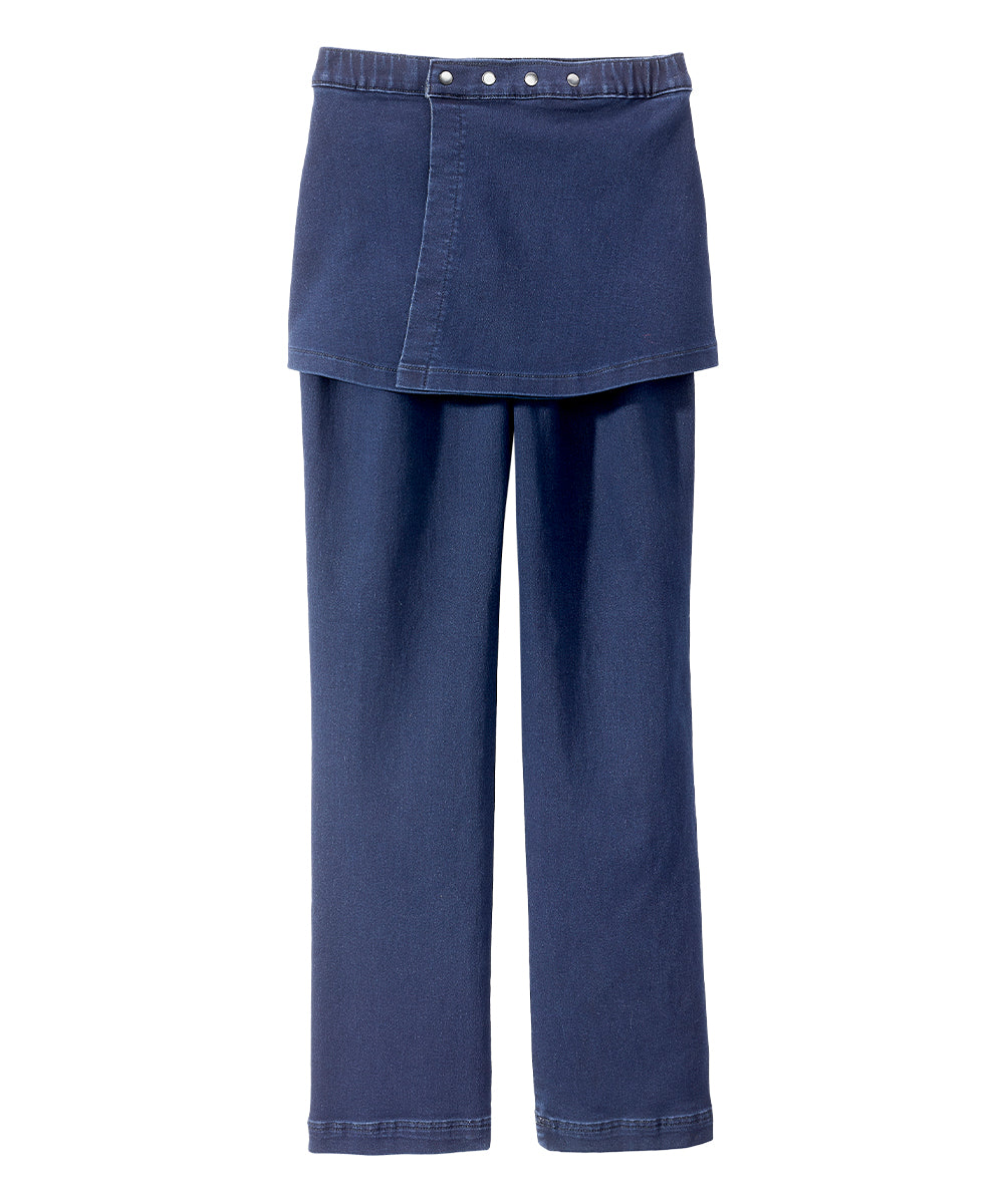 Women's Soft Stretch Open Back Jeans