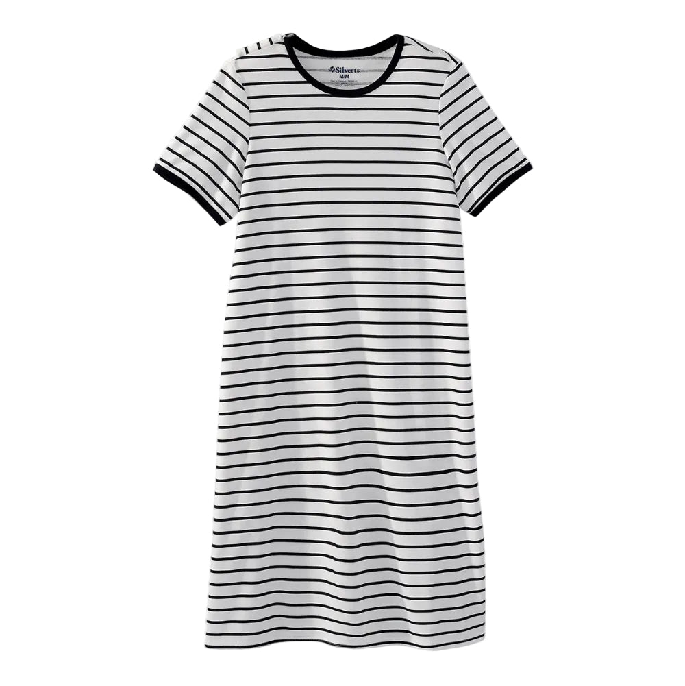Women's Casual Open Back T-Shirt Dress