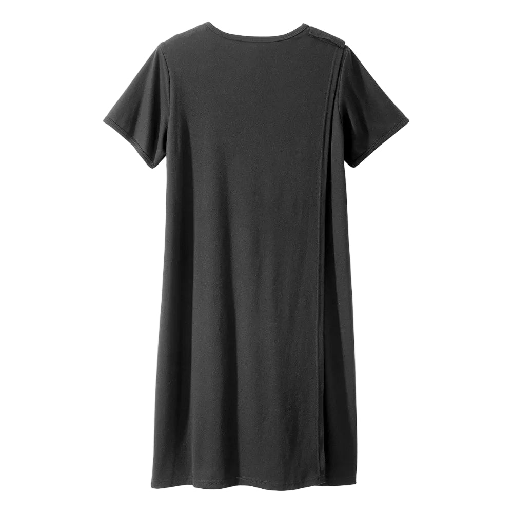 Women's Casual Open Back T-Shirt Dress