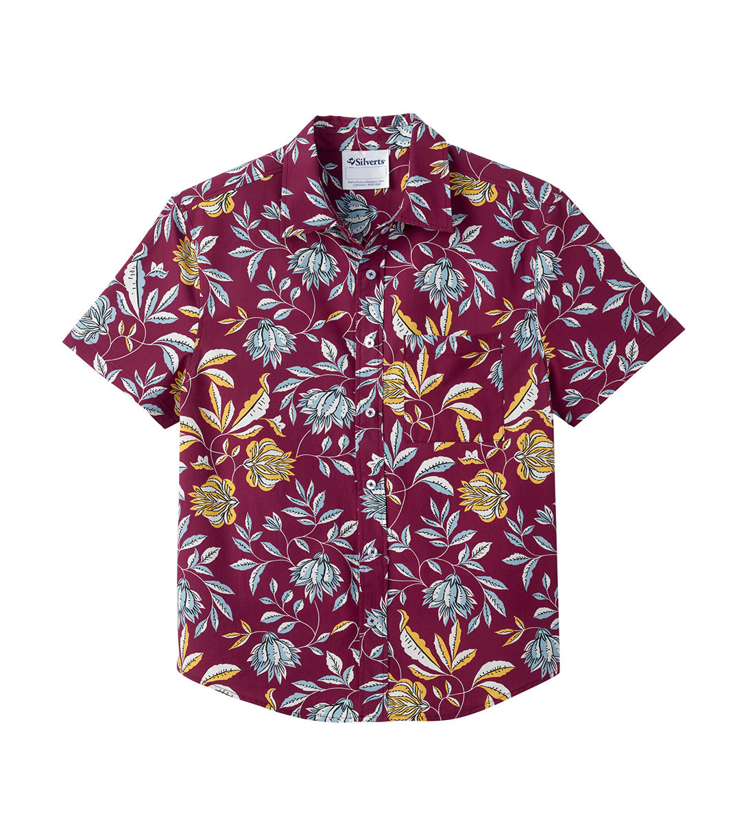 Men's Magnetic Button Poplin Shirt