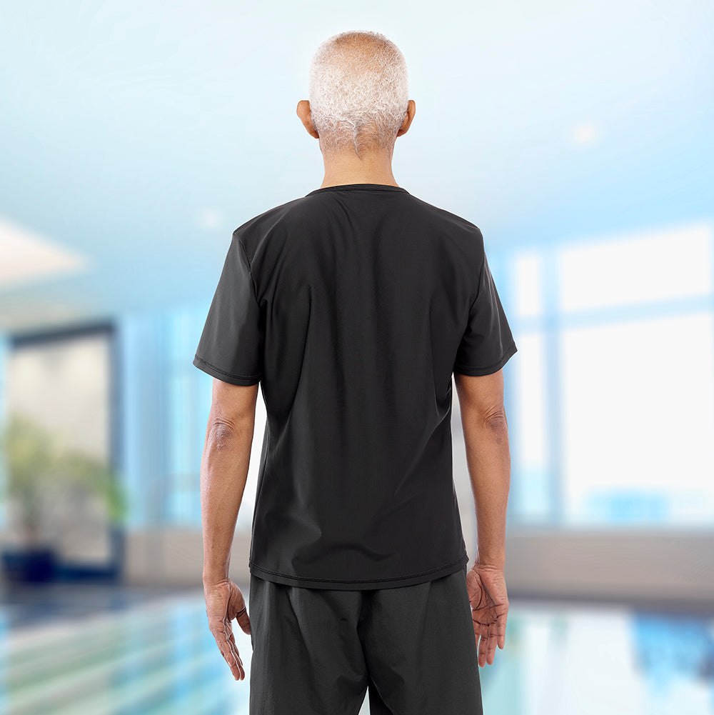 Men’s Adaptive Zip-Front Swim Rash Guard