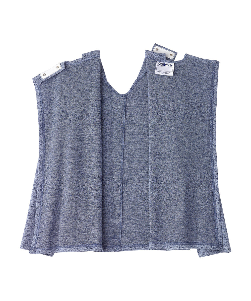 Women's Open Back Knit Button Top