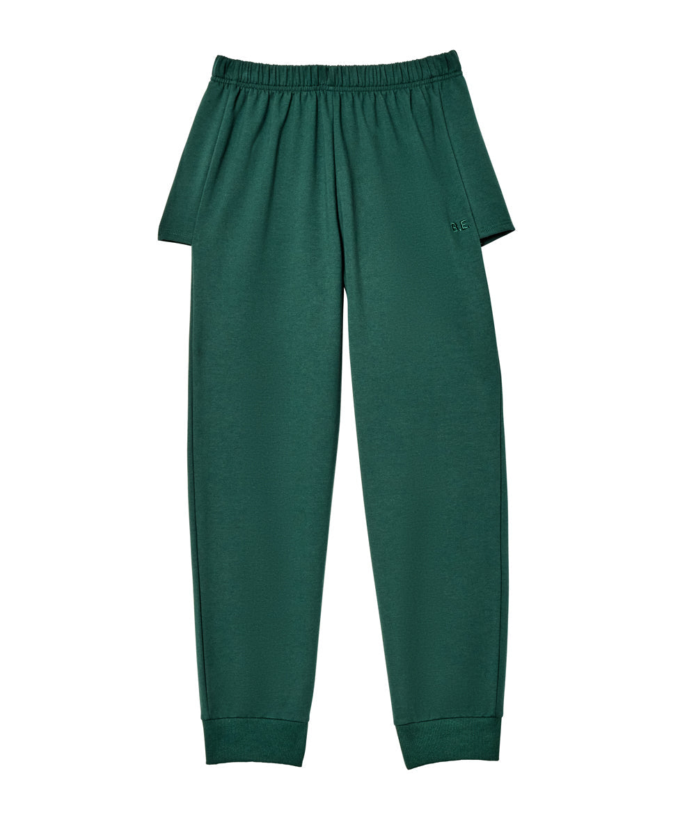 Open Back Fleece Sweatpants [Brooke Eby]