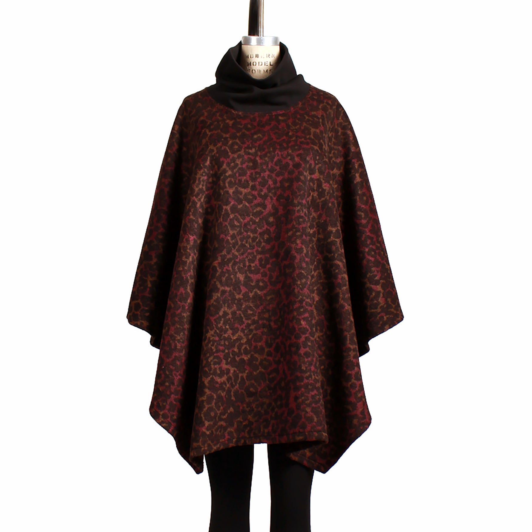 Leopard Print Cape