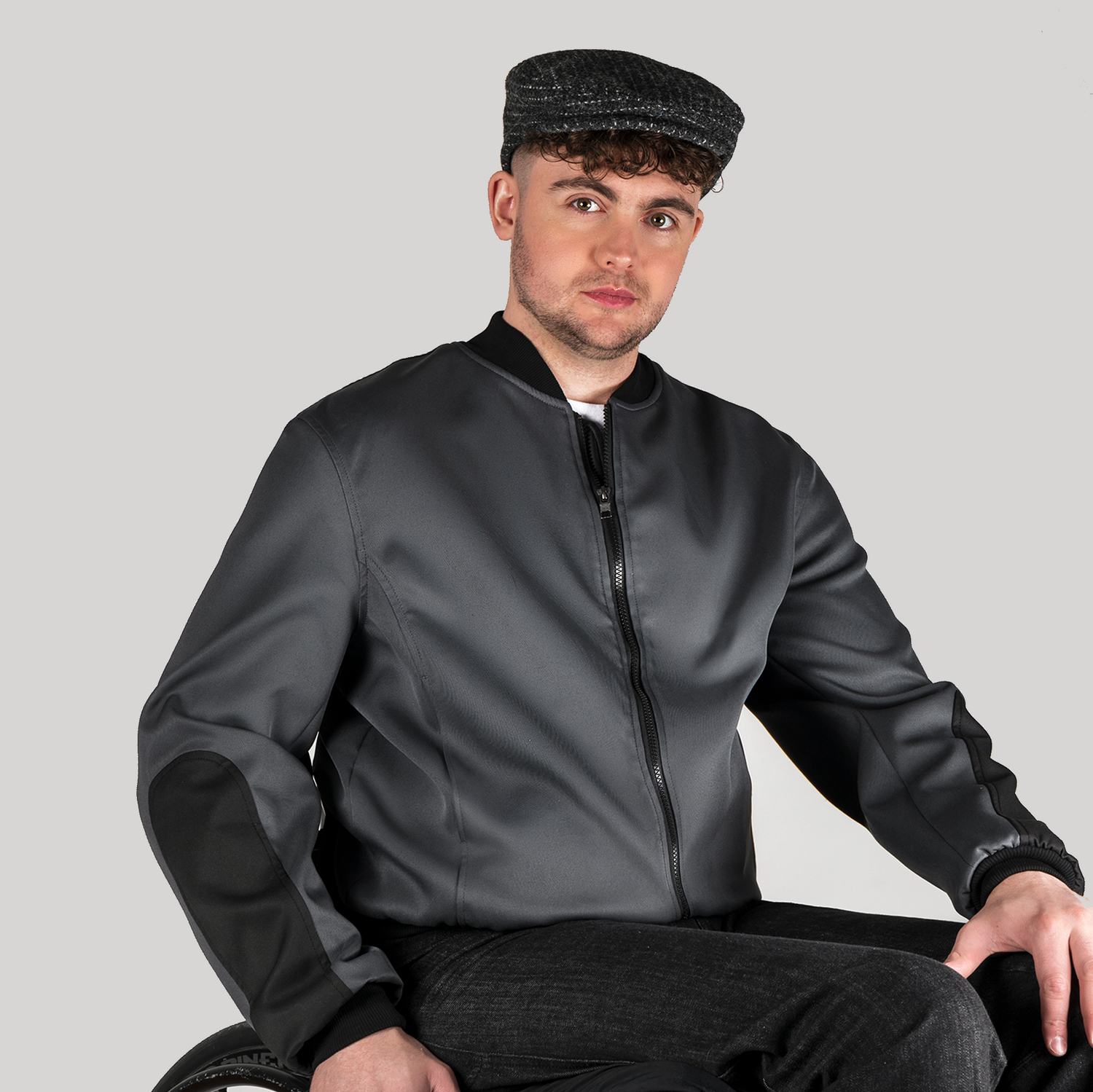 Men's Spring Jacket with Zipper