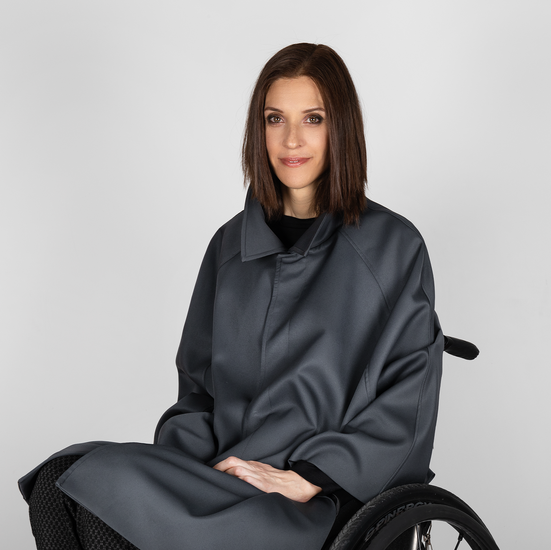 Spring Water Repellent Cape with Magnetic Closures