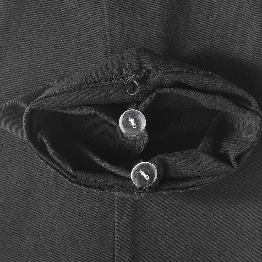 Men's Open Back Pants with Magnetic Fly