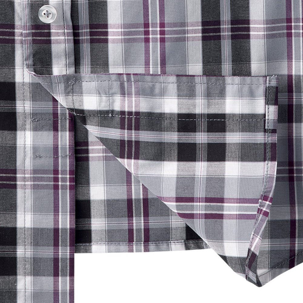 Men's Magnetic Button Poplin Shirt