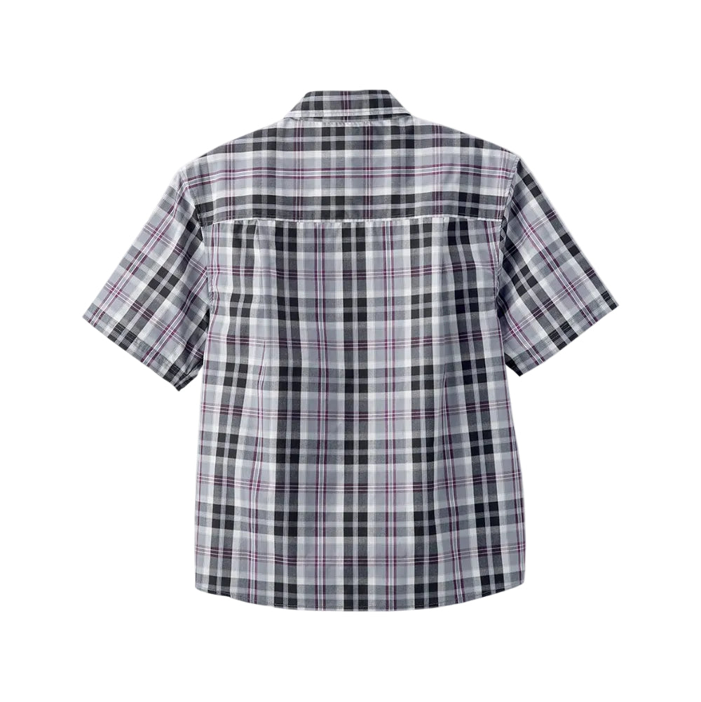 Men's Magnetic Button Poplin Shirt Dark Seafoam / S