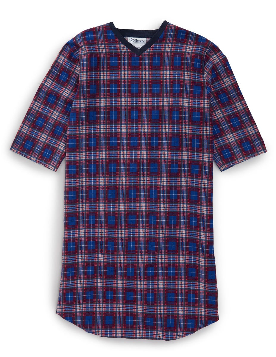 Men's Flannel Hospital & Home Care Gown