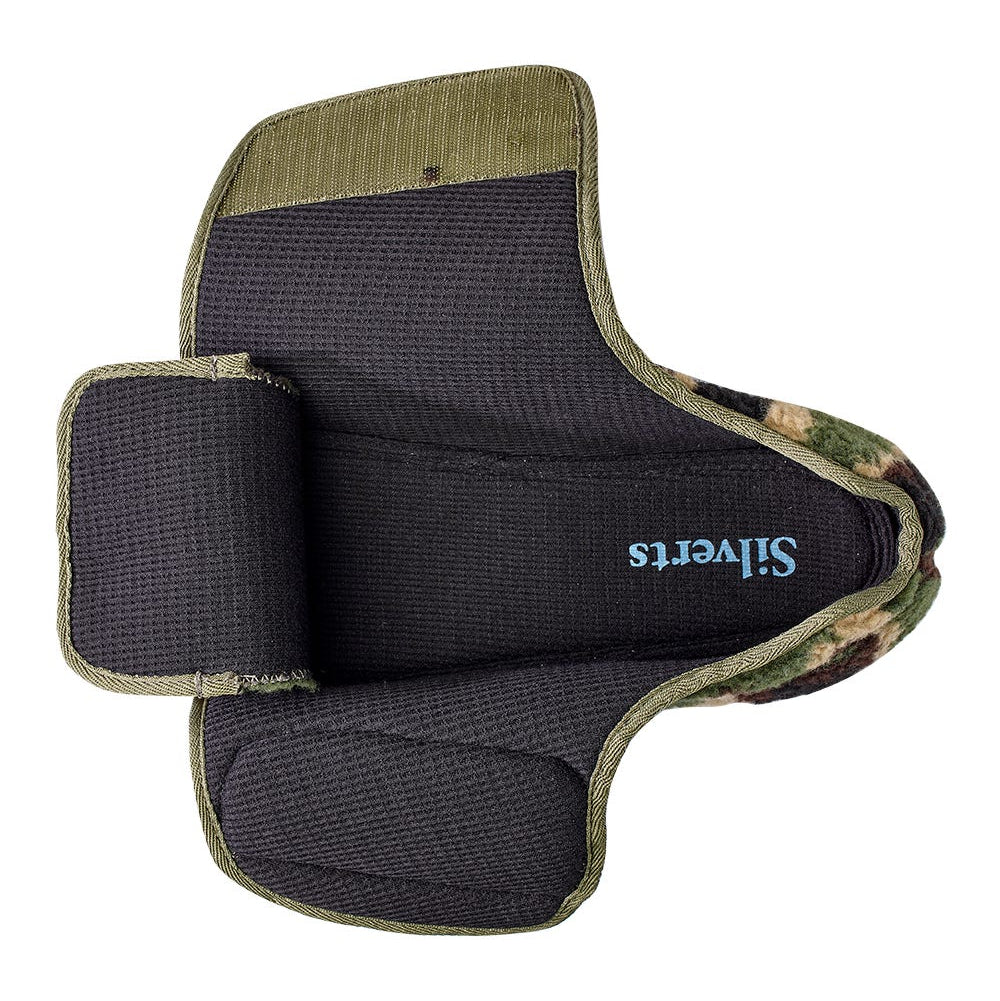 Men’s Adjustable Fit Easy-Closure Slippers - Sherpa Edition