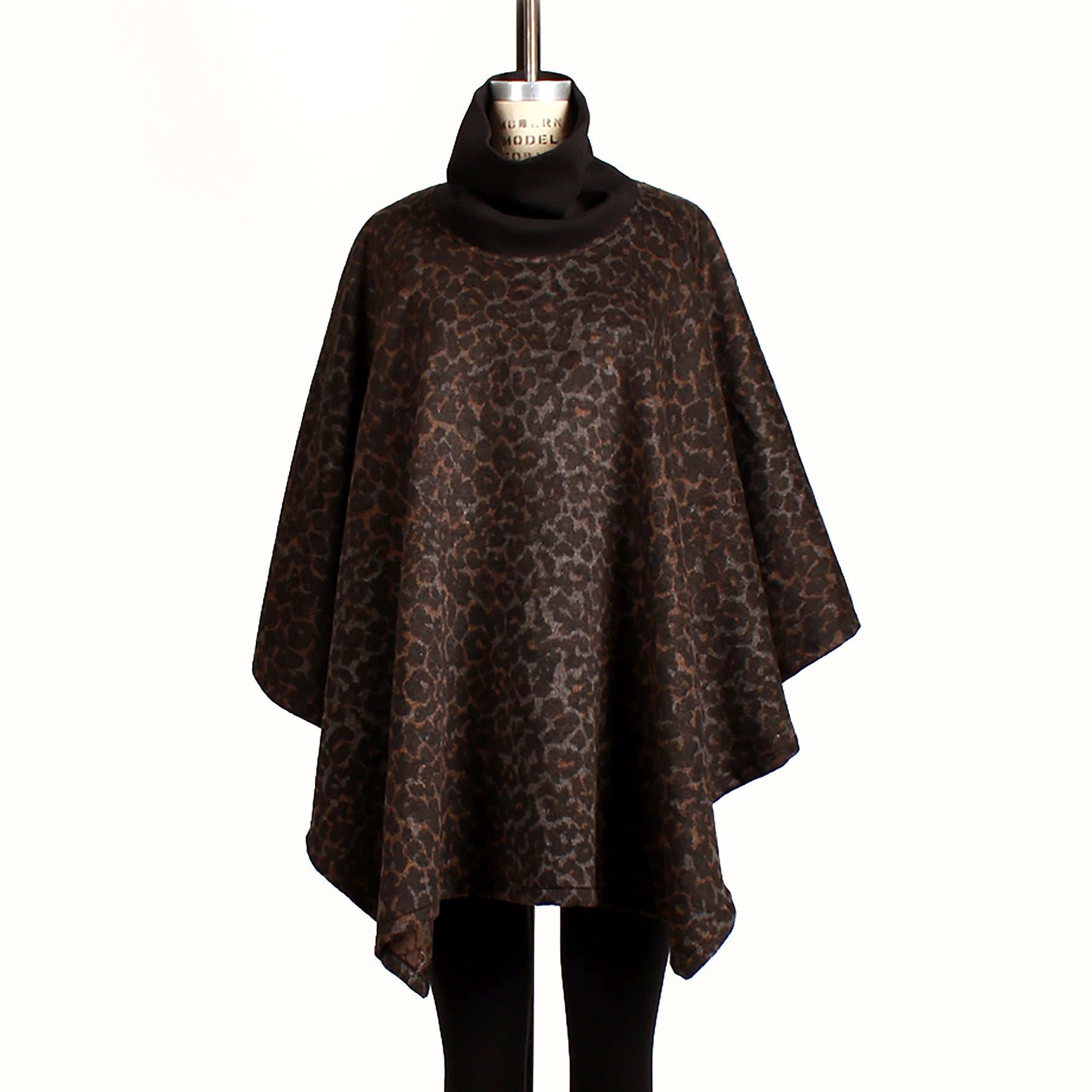 Leopard Print Cape