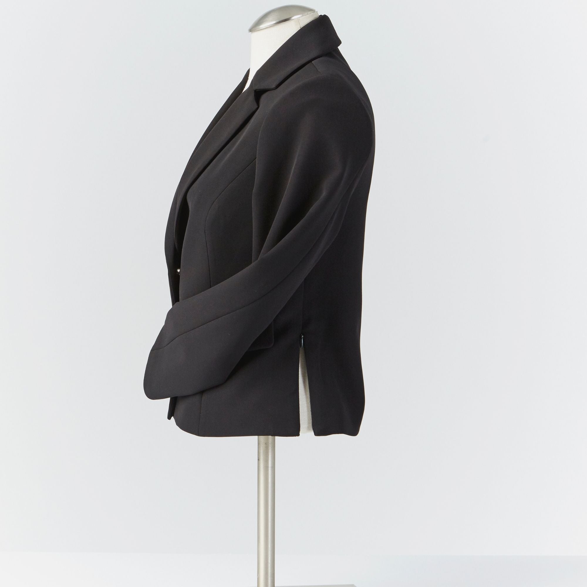 Camilleri Blazer with Side Zips and Magnetic Closures