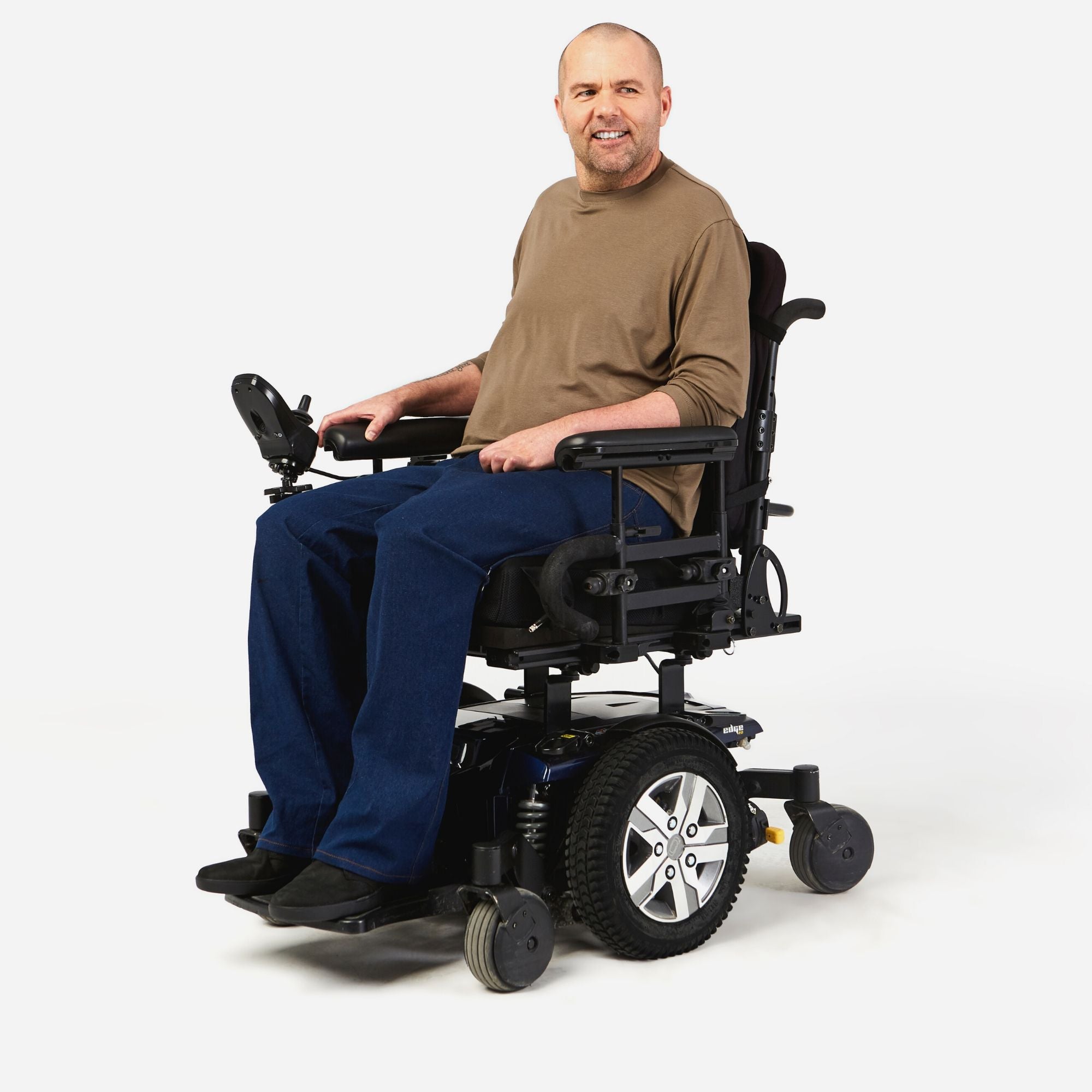 Dundas Wide-leg Stretch Jean in a Wheelchair Cut