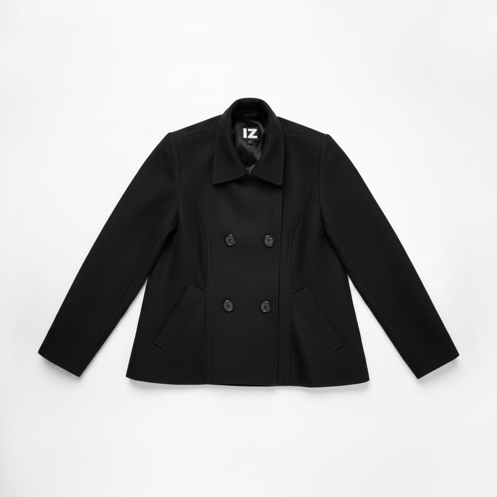 Women's Seated Peacoat with Magnetic Closure | Made to Order